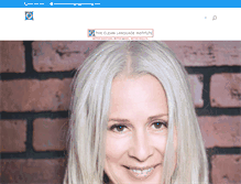 Tablet Screenshot of cleanlanguagetraining.com